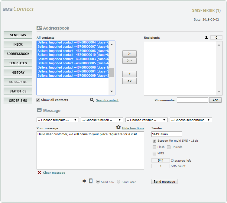 Label Compose